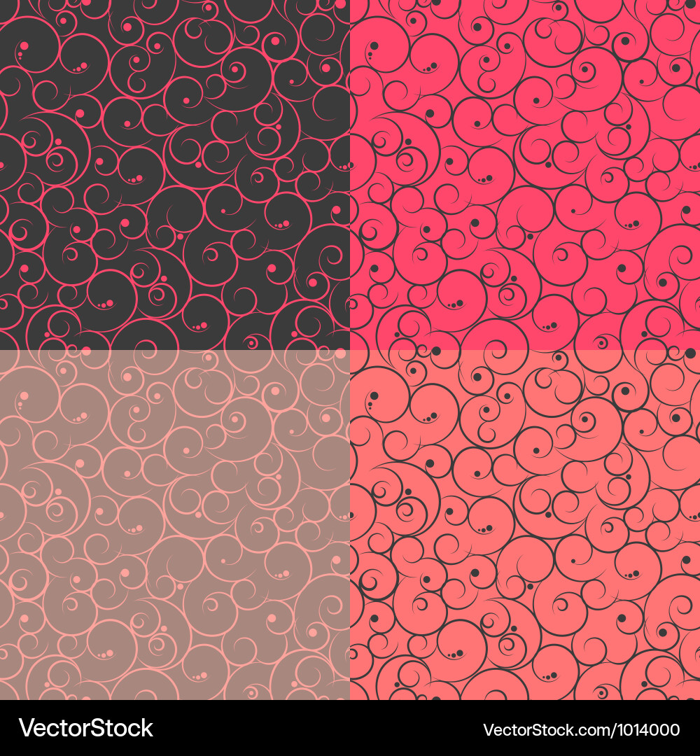 Seamless pattern in abstract style background vector image