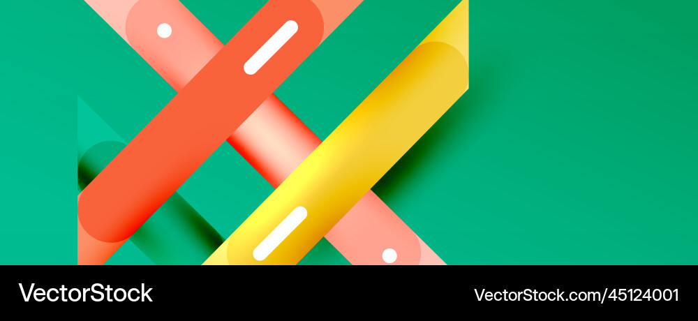 Background overlapping lines dynamic Vector Image