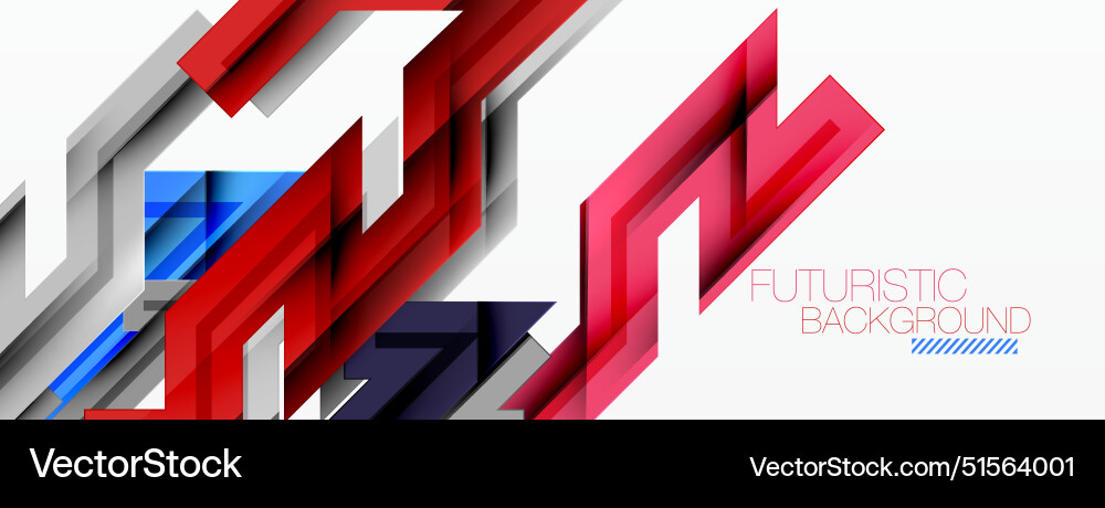 Dynamic lines geometric background Royalty Free Vector Image