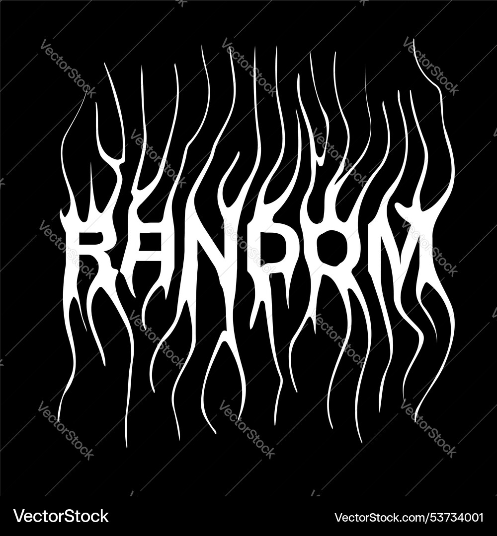 Random- slogan tee print design with distorted Random- slogan tee print design with distorted vector image