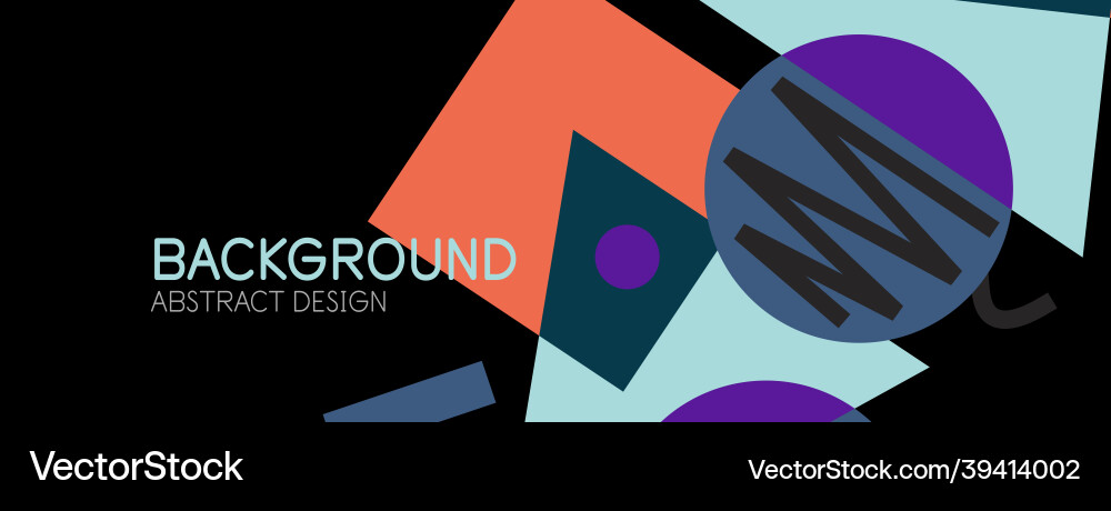 Abstract background blocks lines triangles Abstract background blocks lines triangles vector image