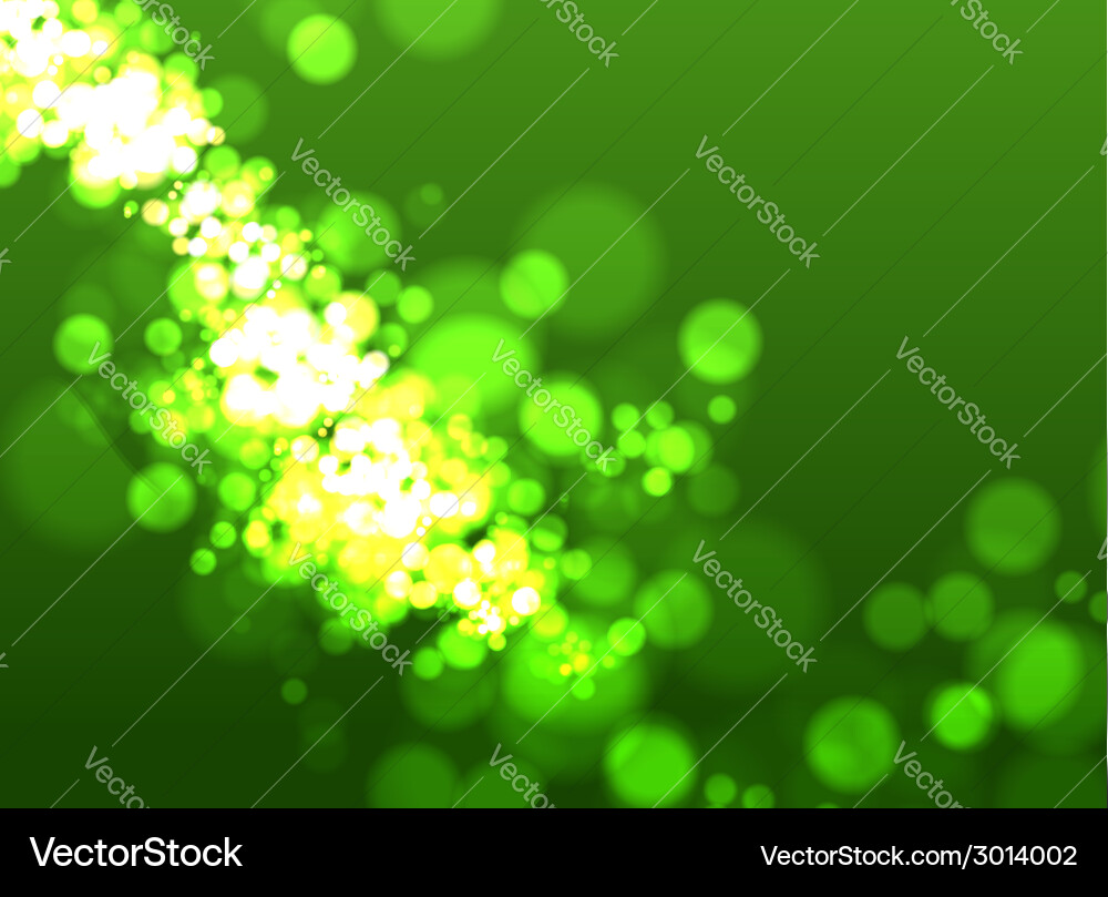 Abstract bokeh background Vector Image