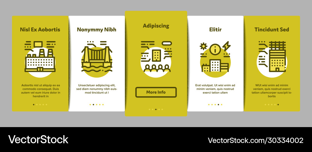 Bim building information modeling onboarding Bim building information modeling onboarding Vector Image