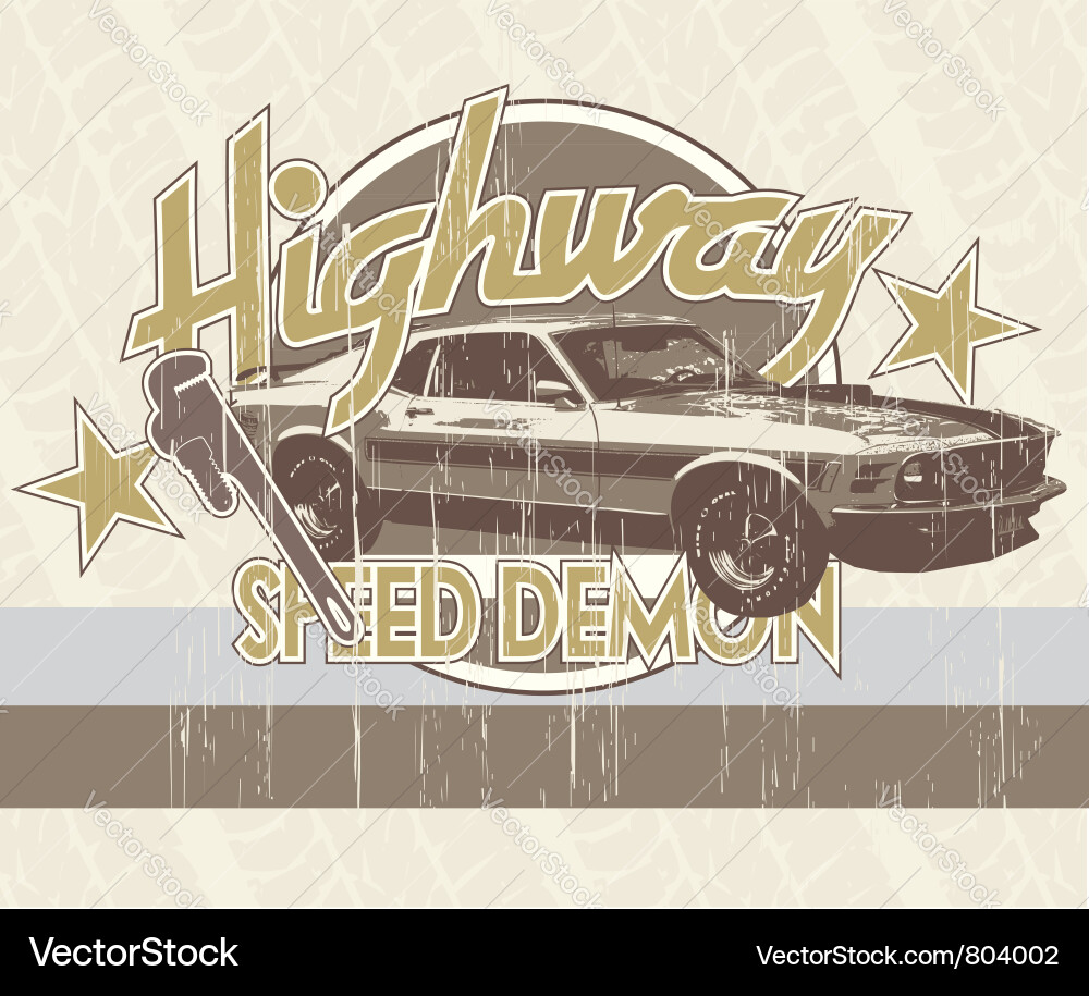 Classic car Royalty Free Vector Image - VectorStock