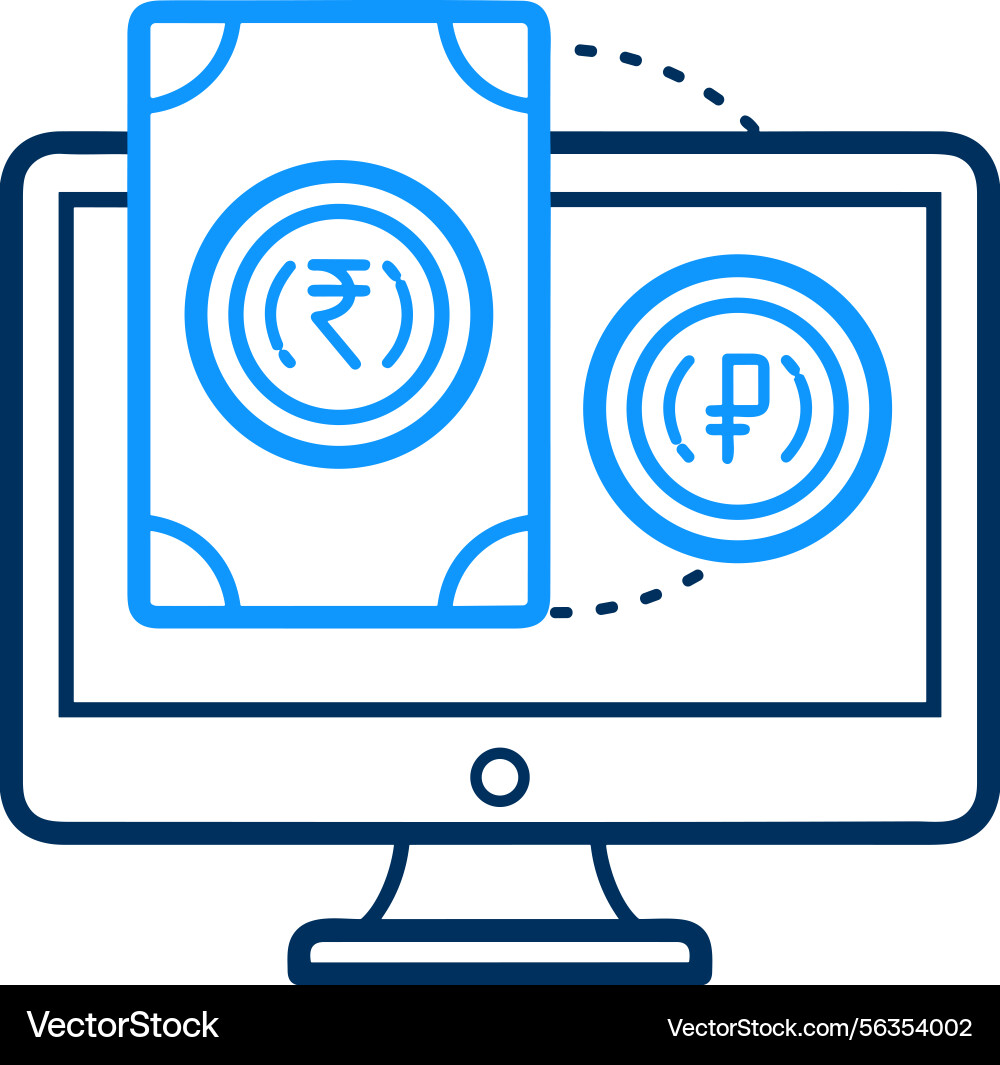 Computer icon symbol image Computer icon symbol image Vector Image
