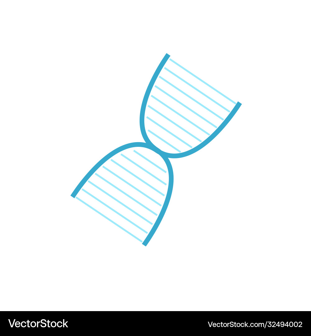 Pictograph dna Symbol isoliert auf weiß Pictograph dna Symbol isoliert auf weiß vektorbild