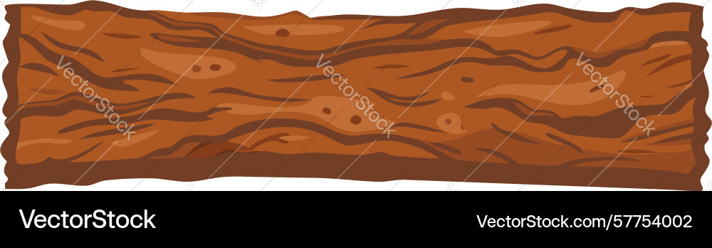 Textured wood log section design generative ai Vector Image