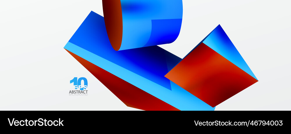 3d abstract background shapes triangle 3d abstract background shapes triangle vector image