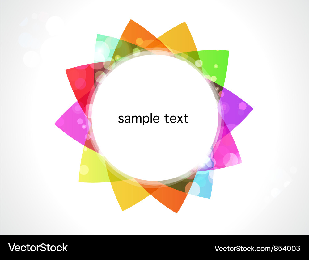 Abstract colorful background Vector Image