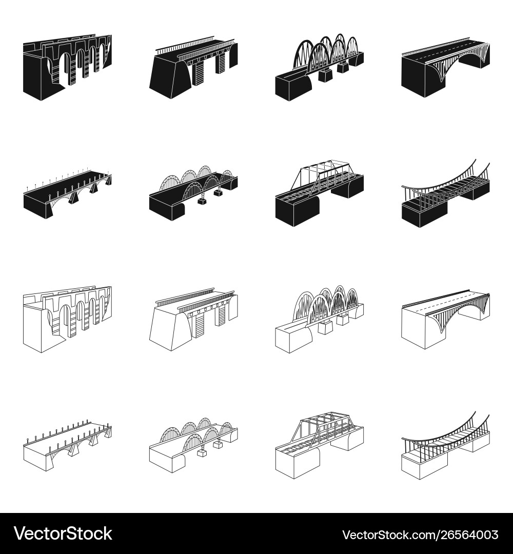 Design connection and sign set Design connection and sign set vector image