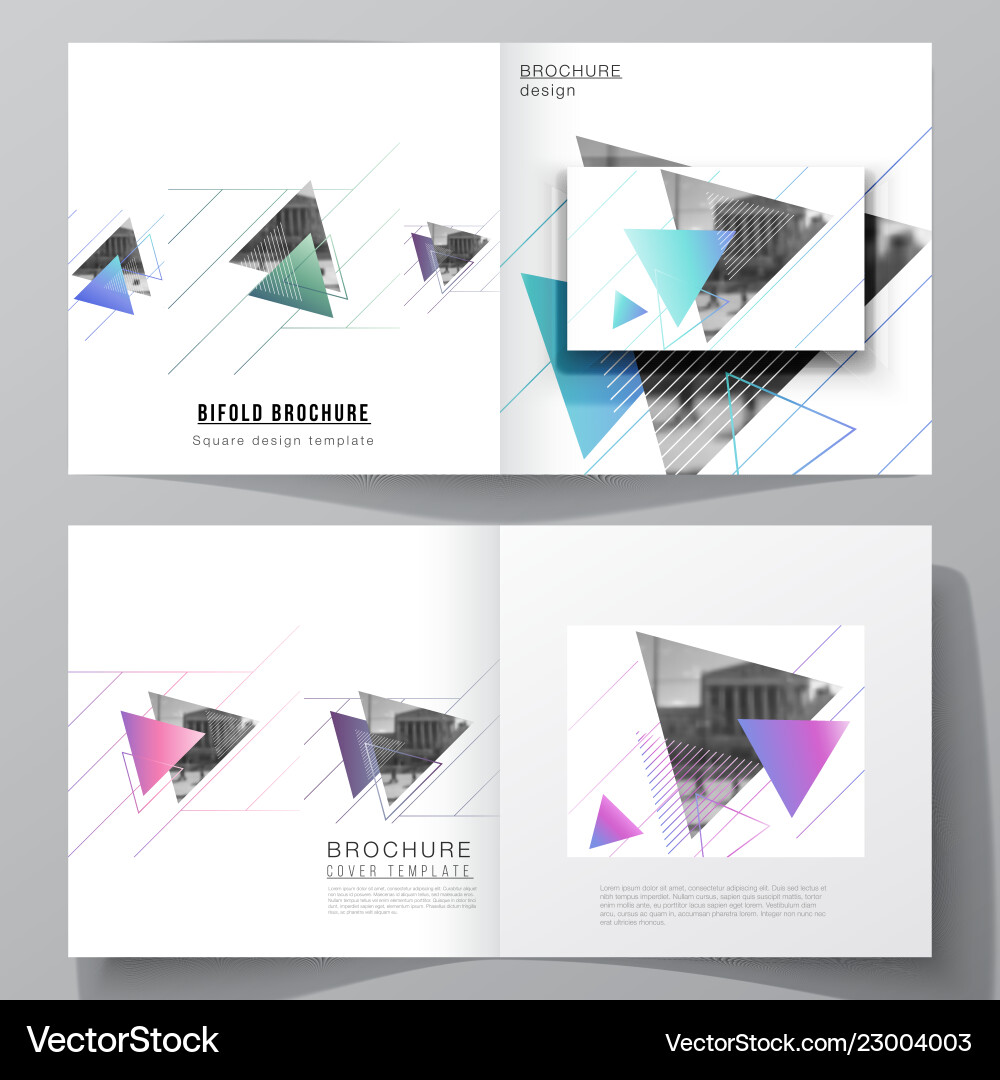 Editable layout of two Editable layout of two vector image