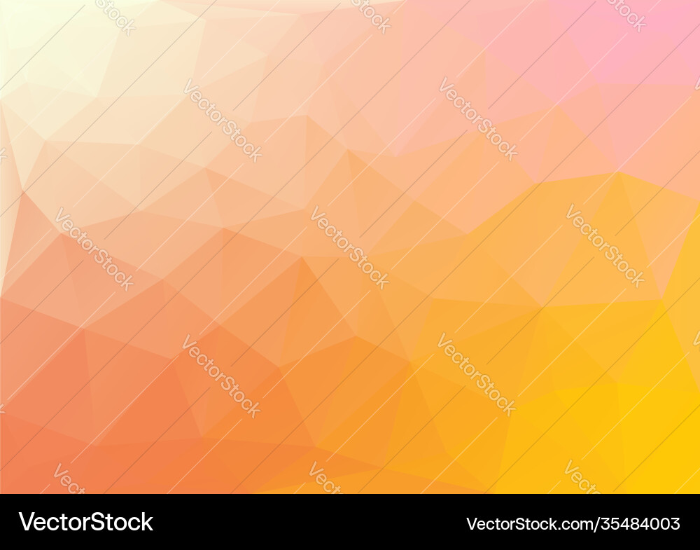Gradient background from triangles Vector Image