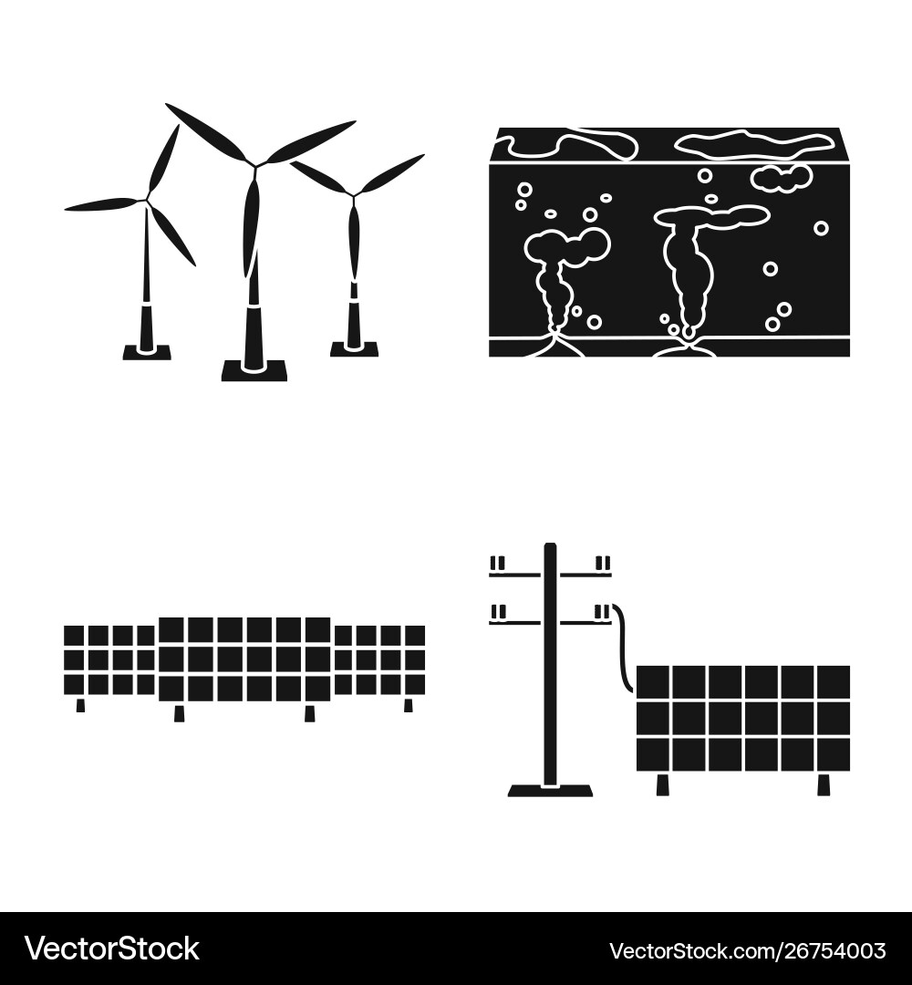 Isolated object climate and alternative symbol Isolated object climate and alternative symbol vector image
