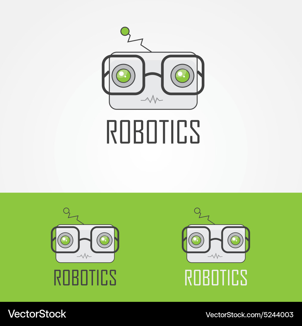 Modern Robotics Icon vector image