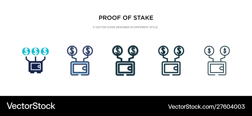 Prostake icon in different style two vector image