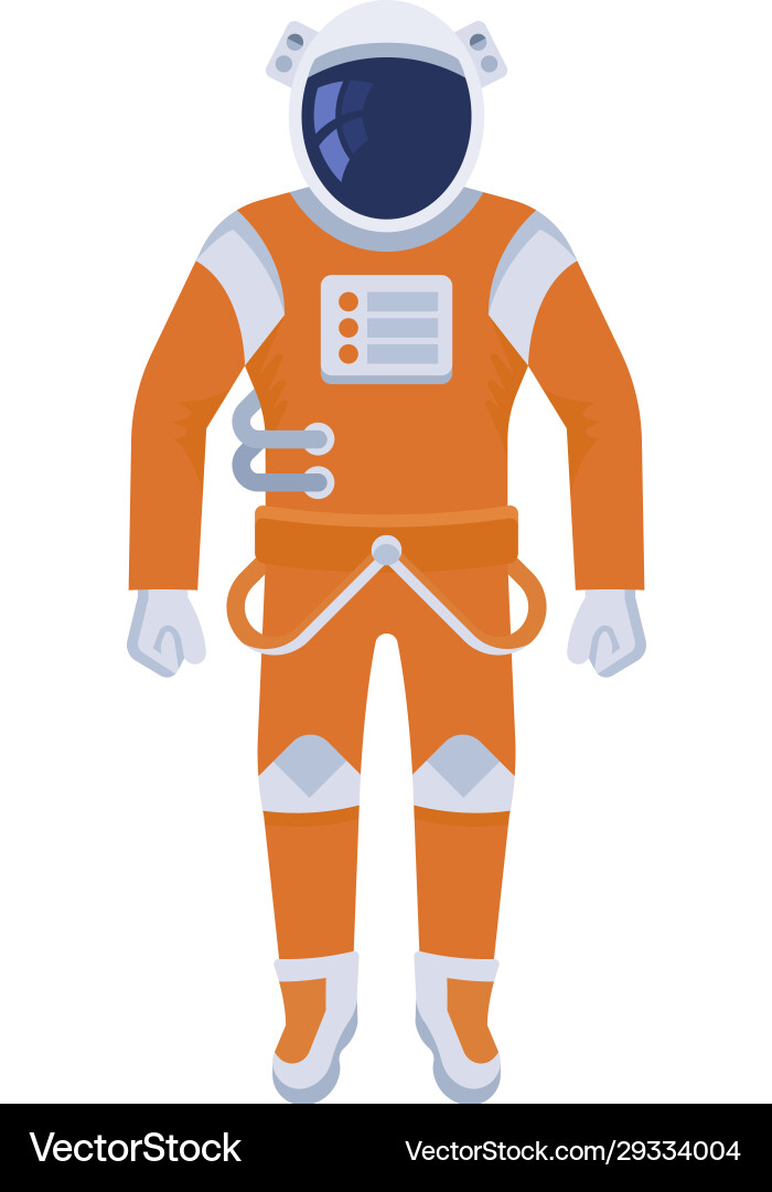 An astronaut spacesuit An astronaut spacesuit vector image