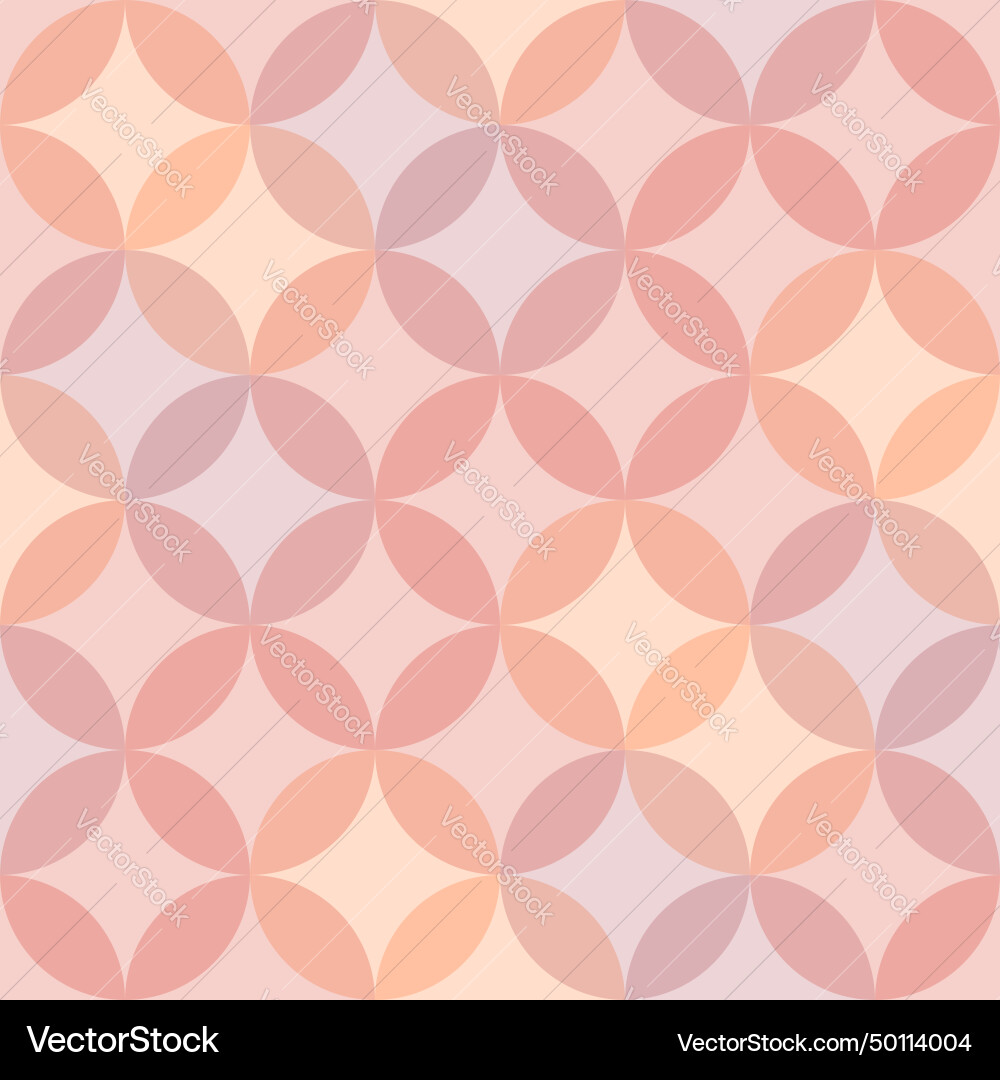 Retro pattern background peach fuzz tone vector image