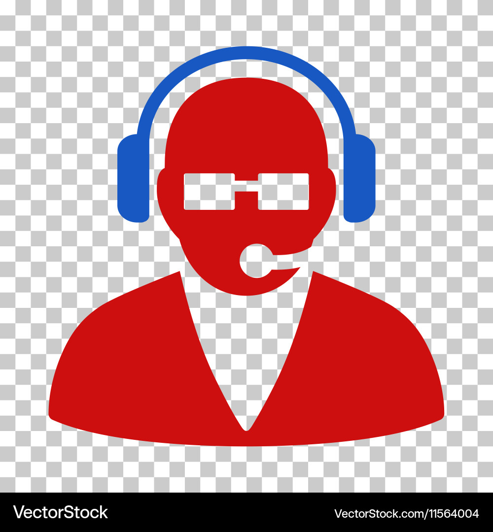Support operator icon Vector Image