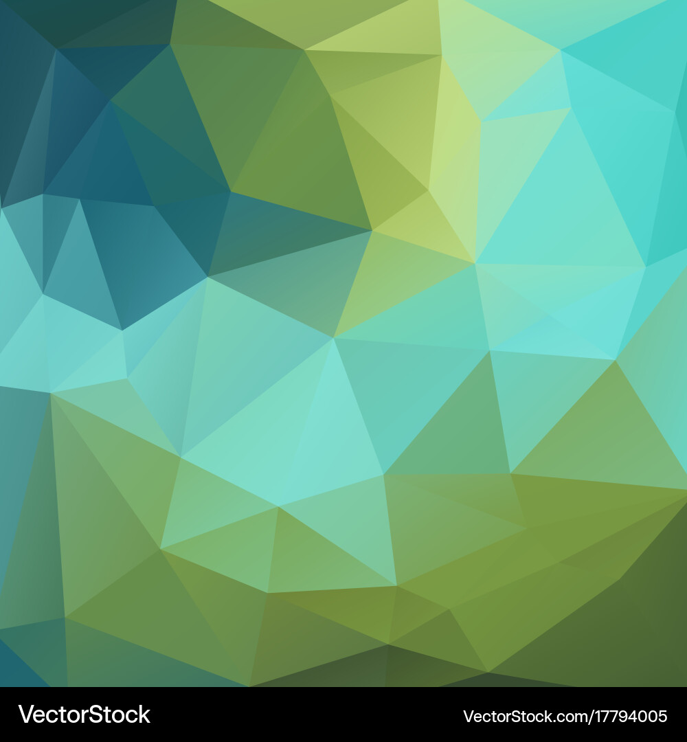 Abstract colorful background of triangles vector image