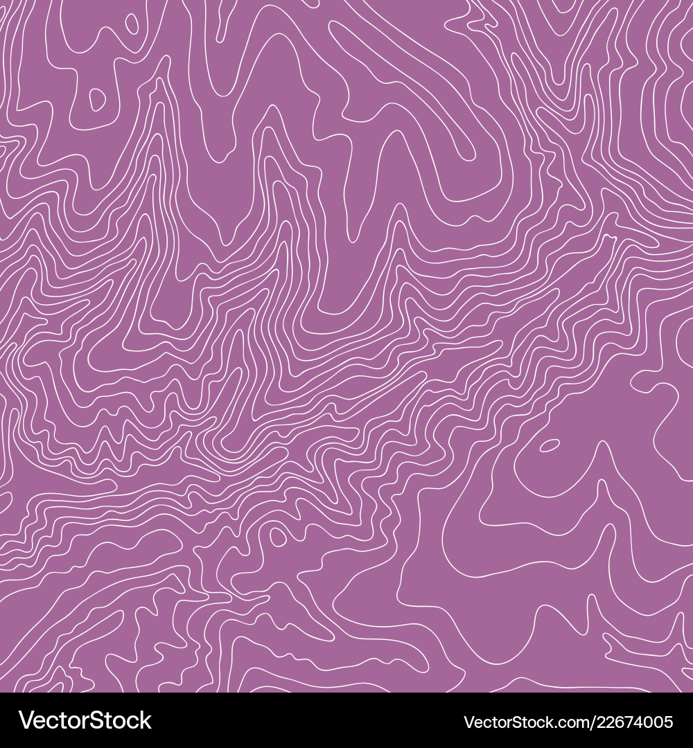 Topographic map color and fun lines Topographic map color and fun lines vector image