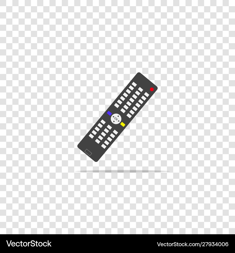 A remote control triggering device icon A remote control triggering device icon Vector Image