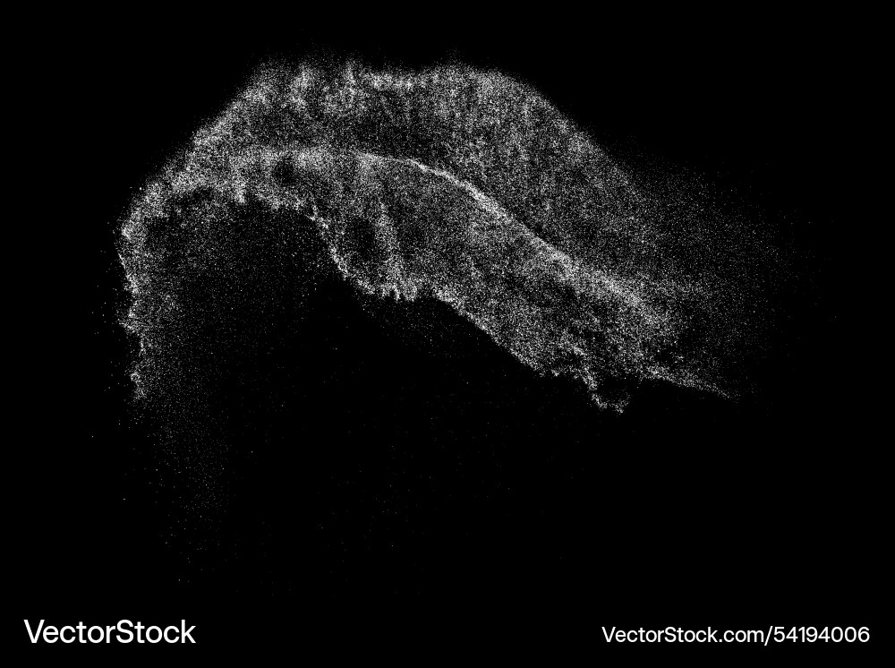 Distressed white grainy texture Distressed white grainy texture vector image