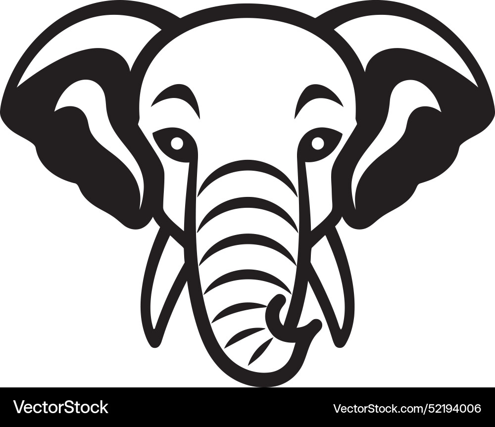 Elephant intelligence problem solving Vector Image