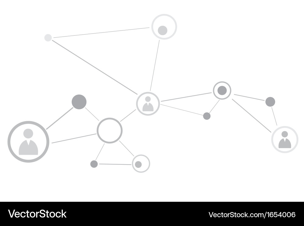 Network Connection Vector Image
