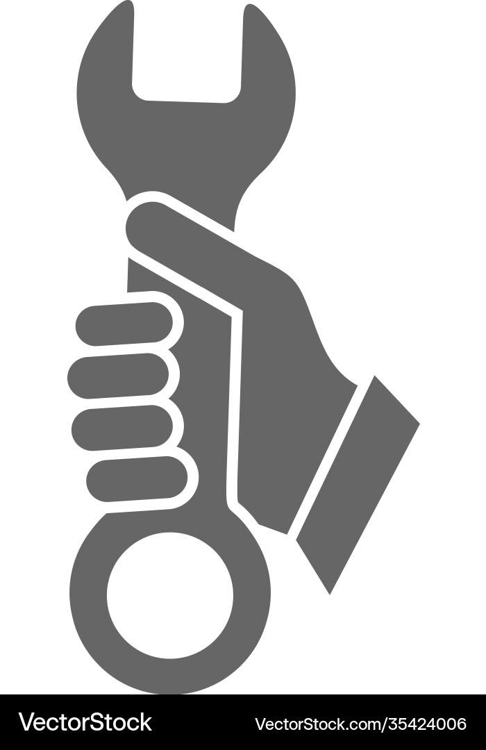 Technical icon engineering simple template Technical icon engineering simple template Vector Image