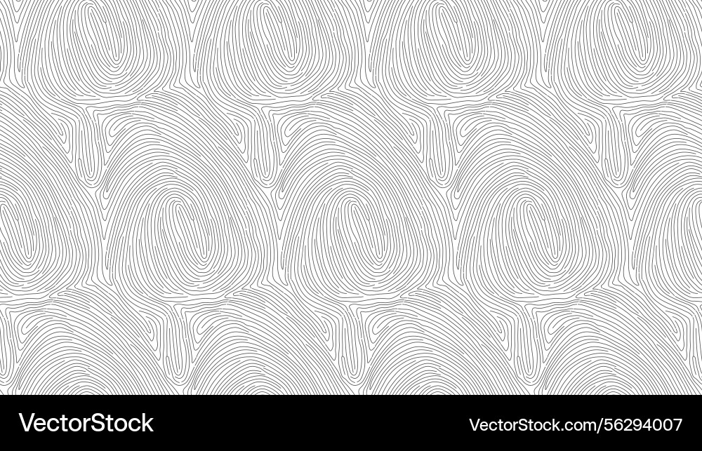 Fingerprint Pattern - Abstract Line vector image