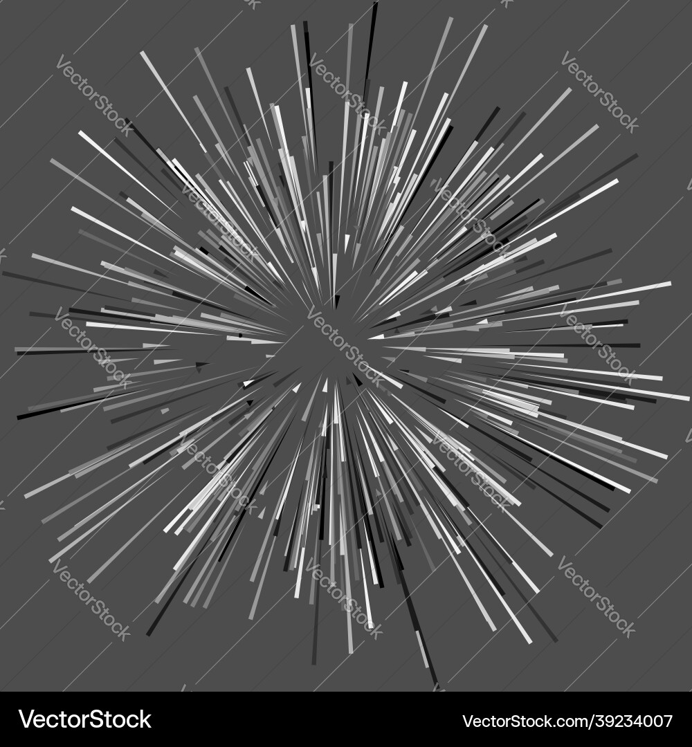 Radial radiating dynamic rays beams lines Radial radiating dynamic rays beams lines Vector Image