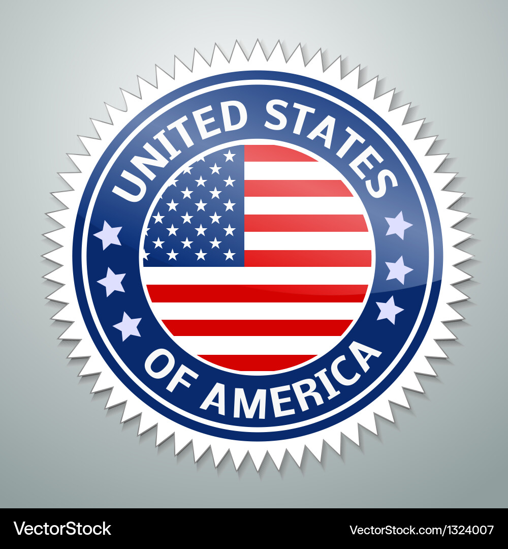 Usa flag Royalty Free Vector Image - VectorStock