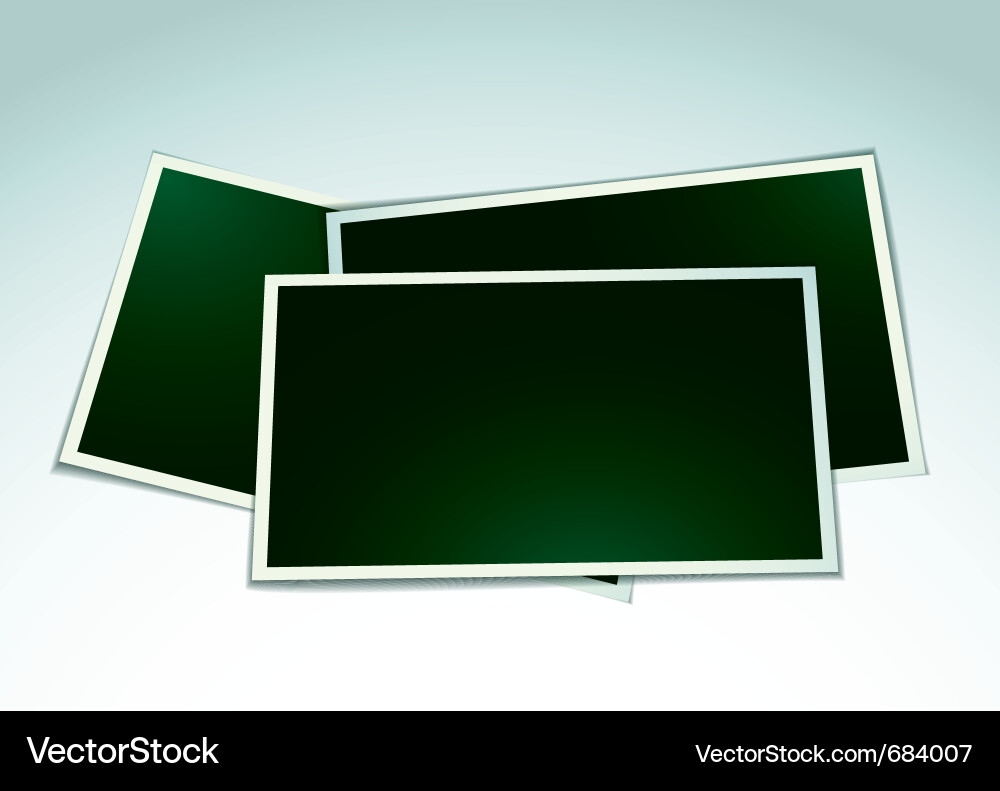 Vintage Photograph Vector Image