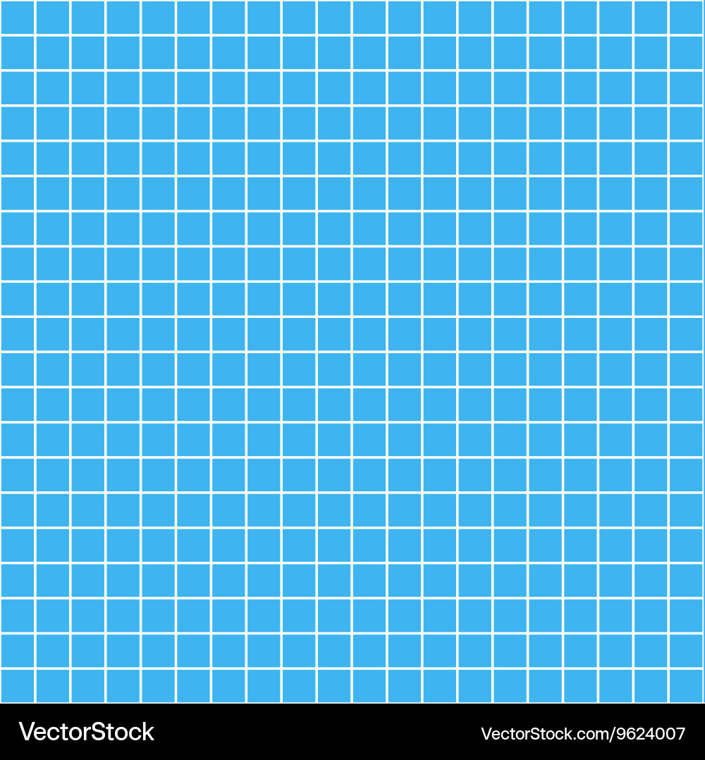 White Grid Blueprint Pattern vector image