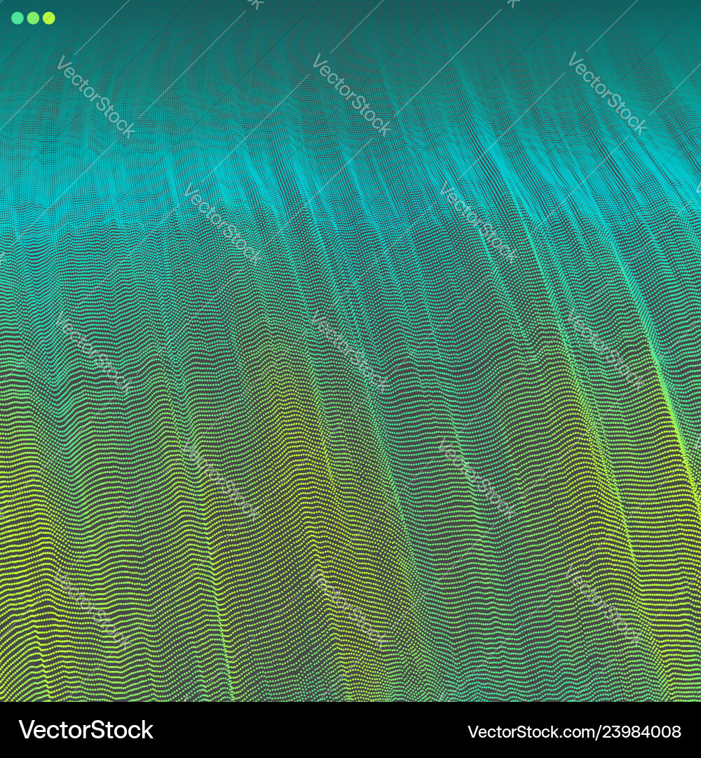 Abstract background technology style 3d network vector image