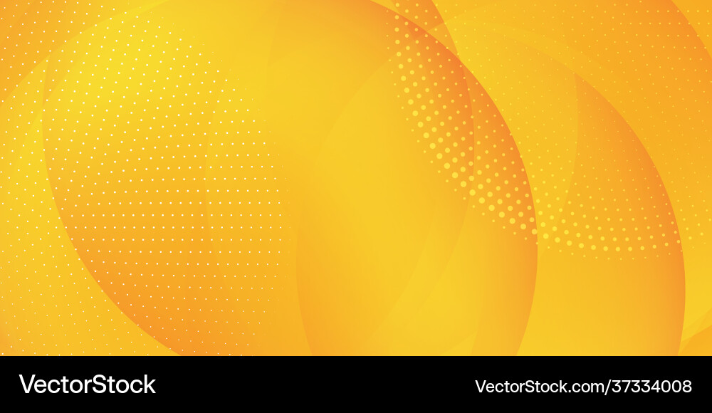 Abstract banner with gradient circle and halftone vector image