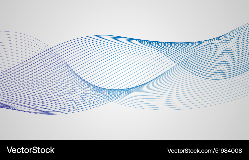 Abstract motion line smooth background vector image