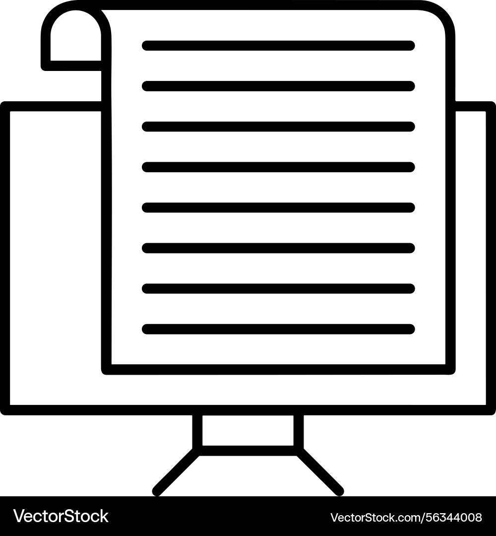 Computer icon symbol image Computer icon symbol image Vector Image