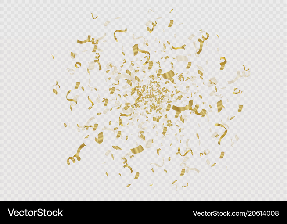 Goldene Konfetti isoliert auf zellulärem Hintergrund Goldene Konfetti isoliert auf zellulärem Hintergrund vektorbild