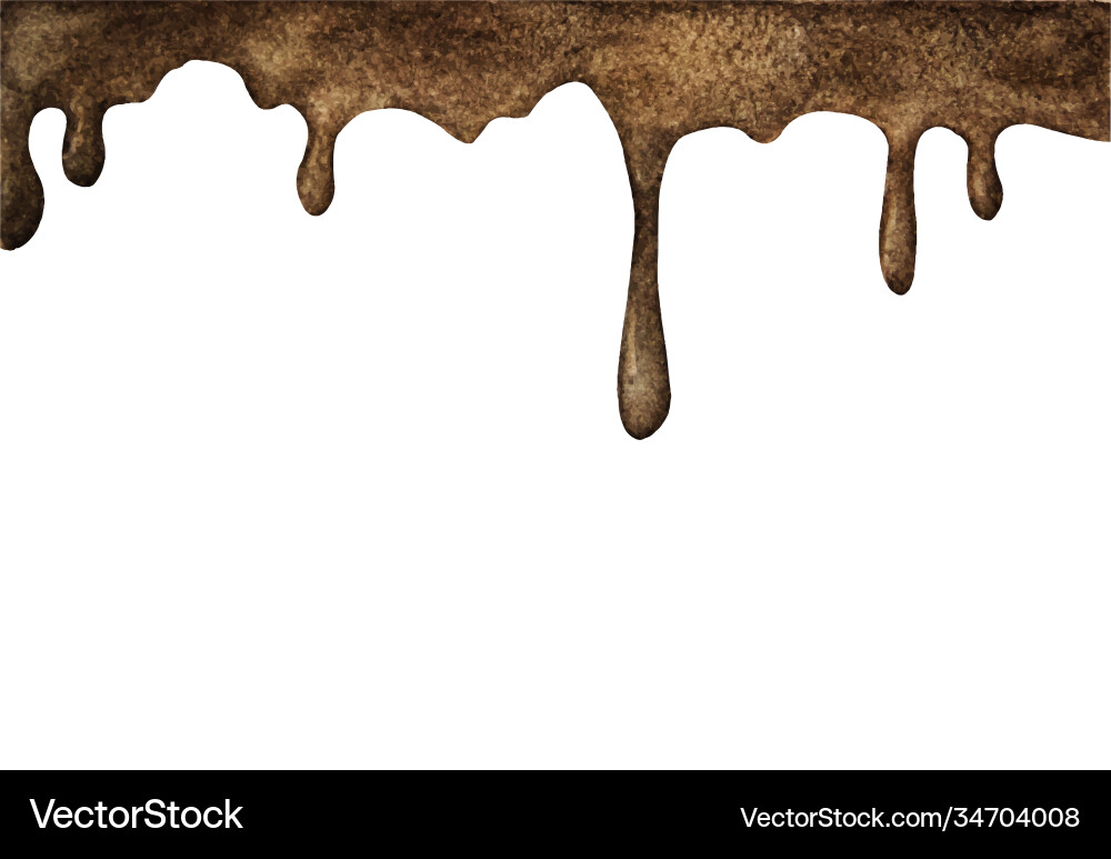 Melted chocolate abstract Melted chocolate abstract Vector Image