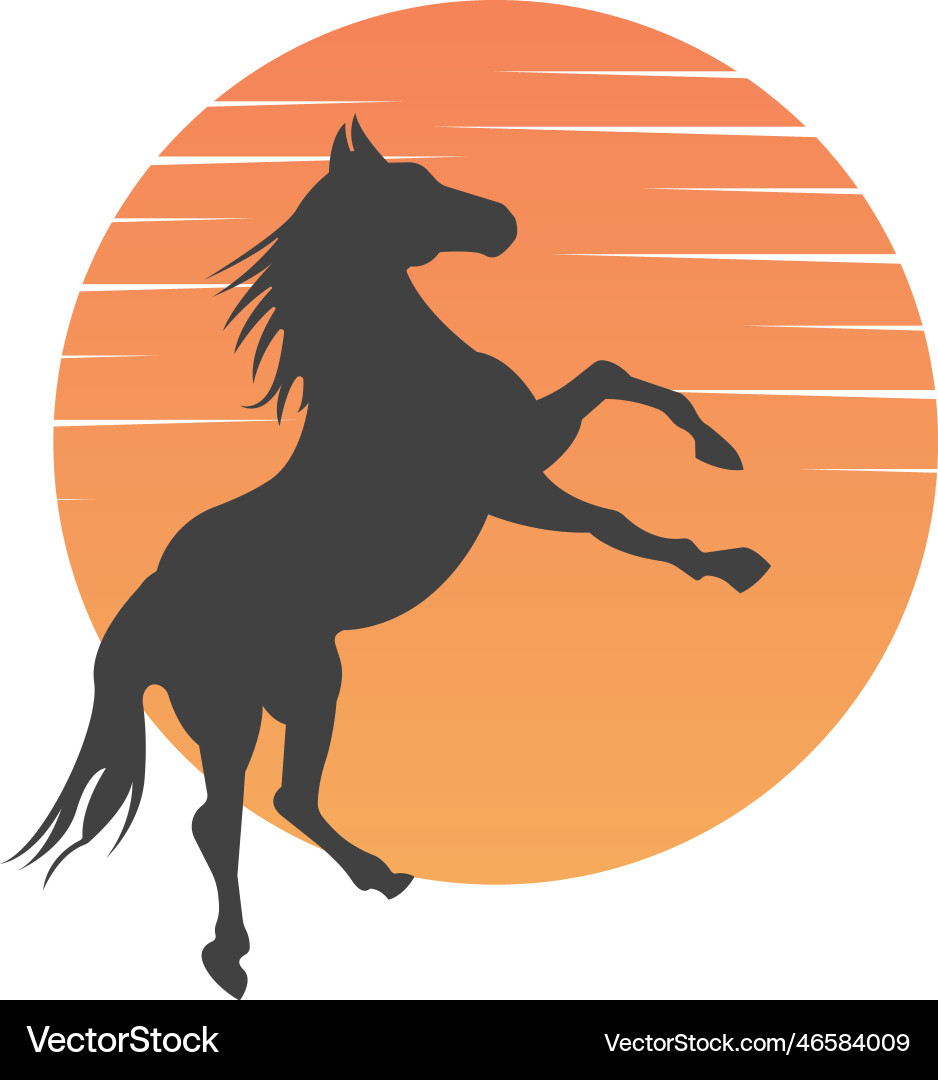 Pferd Logo Pferd Logo vektorbild