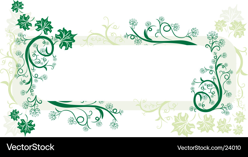 Design frame vector image