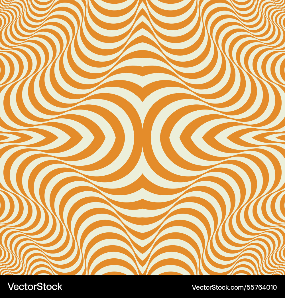 Illusion seamless pattern repeating psychedelic Illusion seamless pattern repeating psychedelic vector image