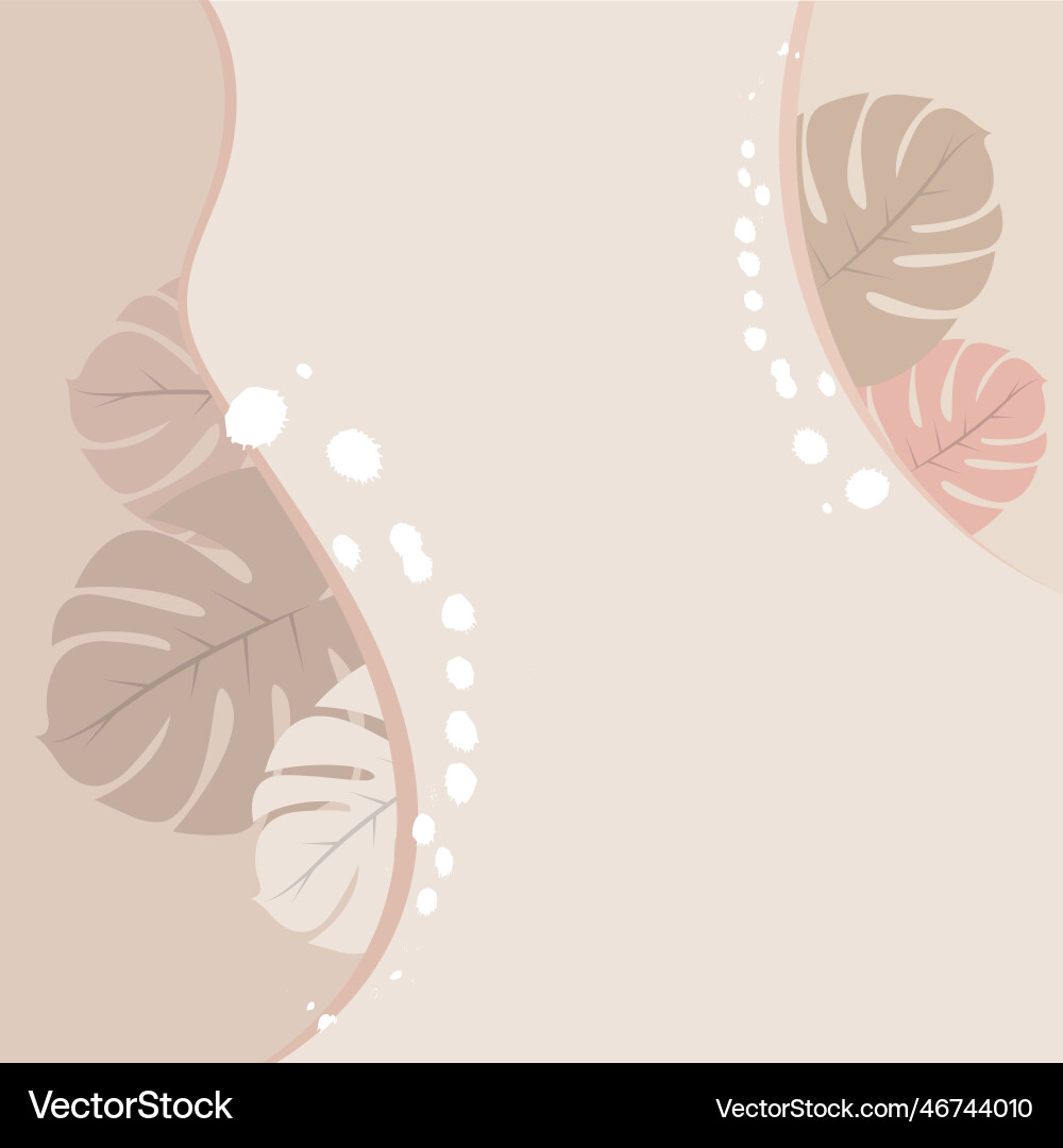 Neutral color pattern background template Vector Image
