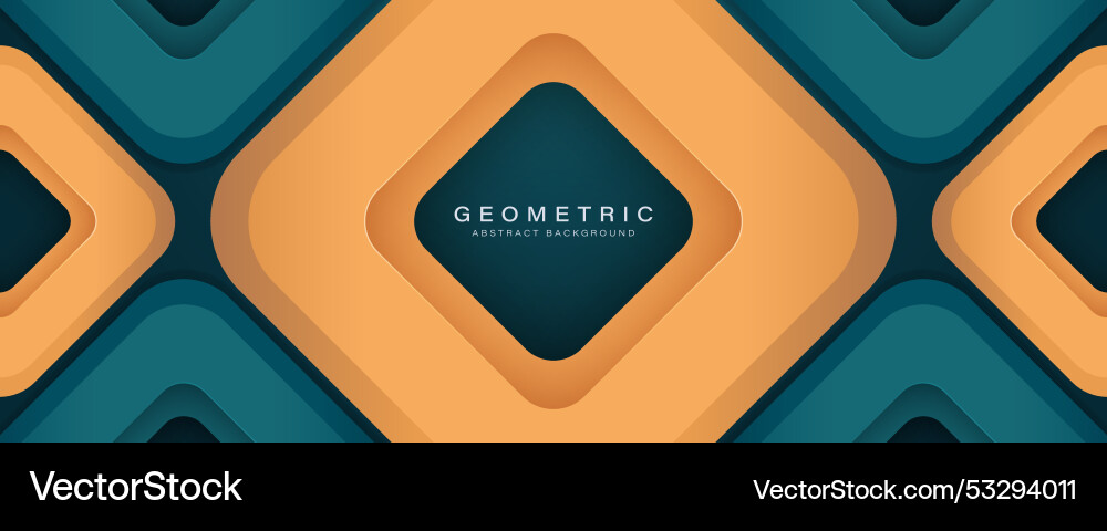 Geometric abstract background with shadow modern Vector Image
