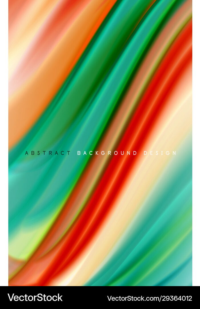 Abstract background - fluid color gradient waves Abstract background - fluid color gradient waves Vector Image
