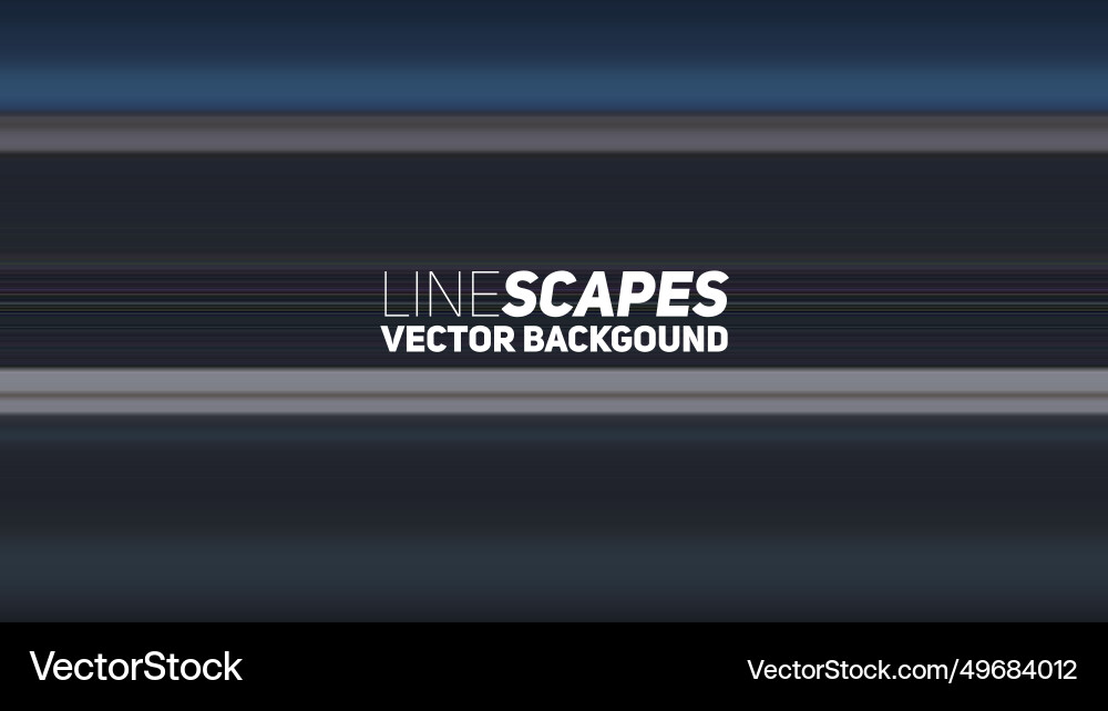 Linescapes gradient background minimal vector image