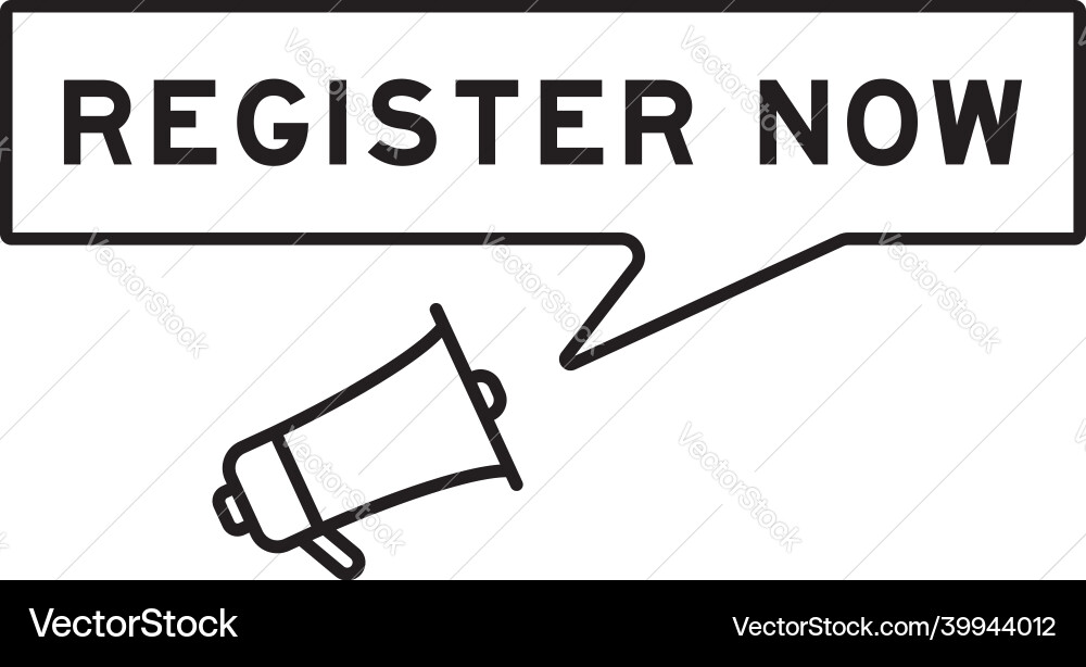 Megaphone icon with speech bubble in word Megaphone icon with speech bubble in word vector image