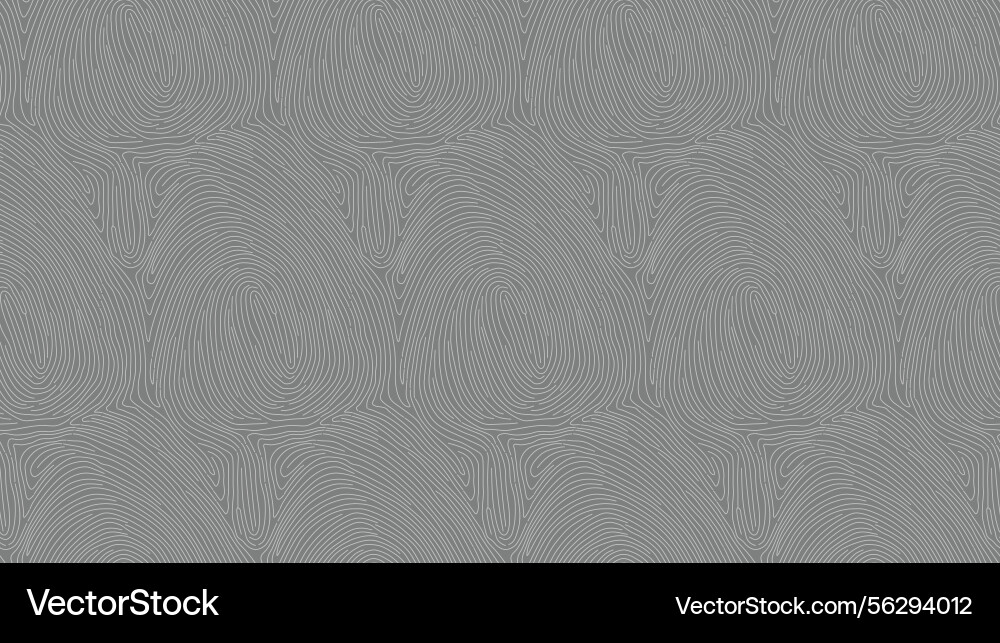 Seamless fingerprint line pattern finger print Seamless fingerprint line pattern finger print vector image