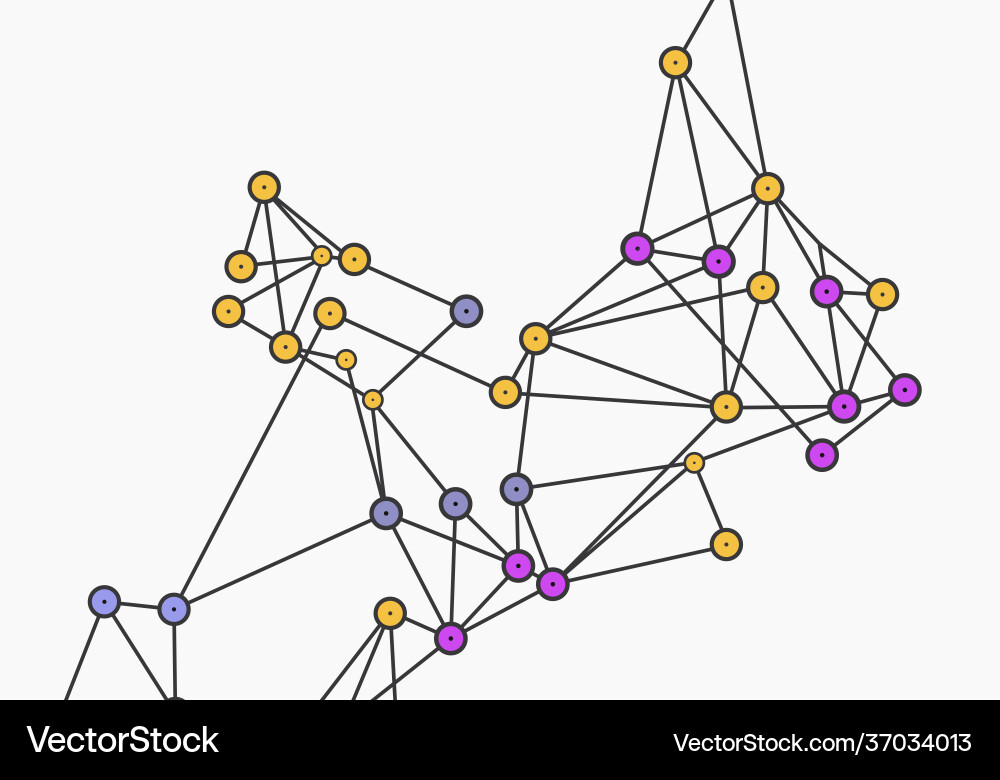 Abstract network minimalistic design Abstract network minimalistic design Vector Image
